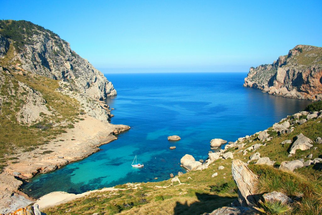 hidden Majorcan coves