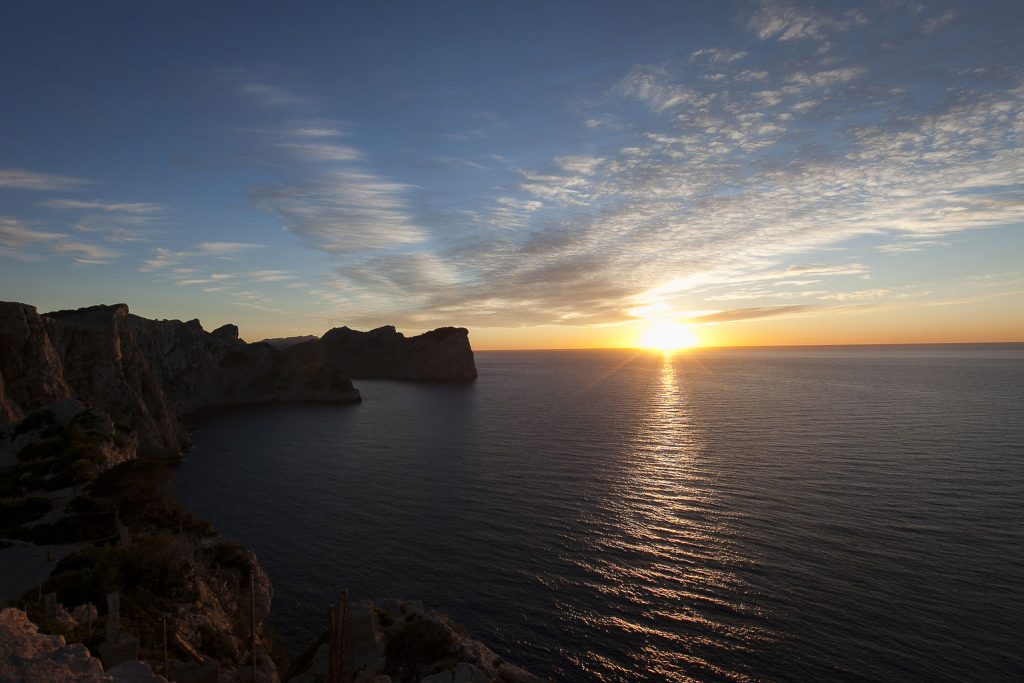 atardecer en Mallorca