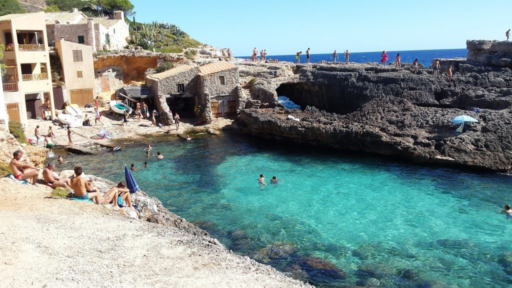 Calas al sur de Mallorca