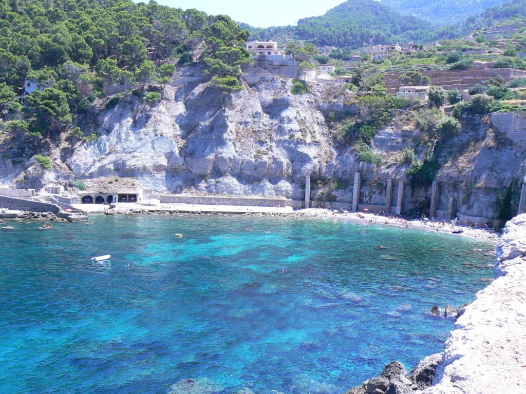 small beaches in North Majorca