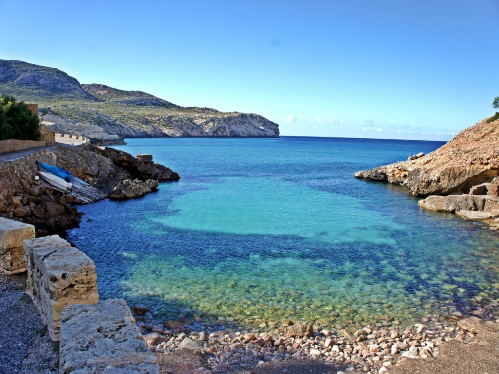 small beaches in North Majorca