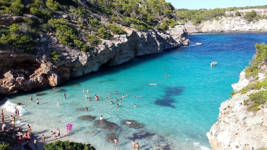 Calas al sur de Mallorca