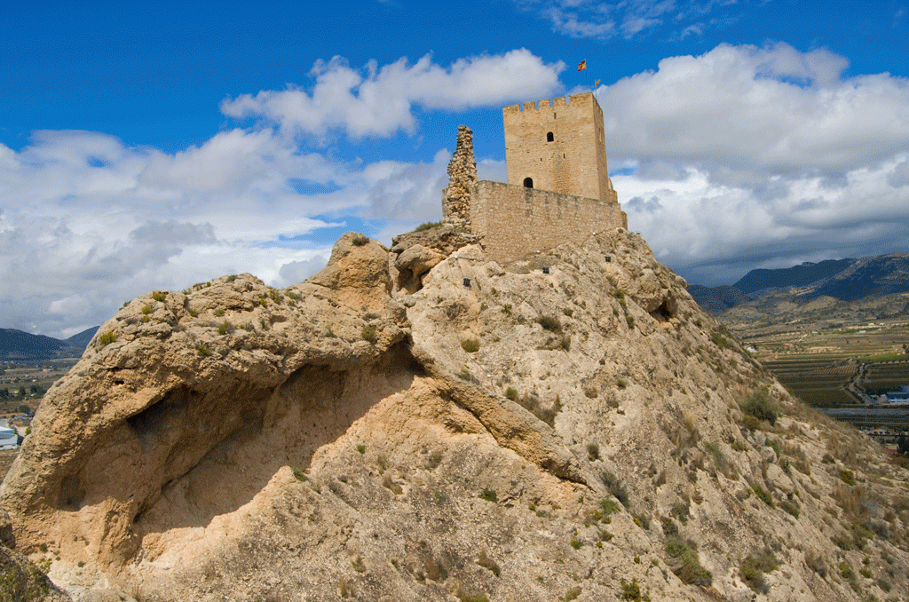 El castillo de Sax forma parte de la Ruta de los Castillos del Vinalopó