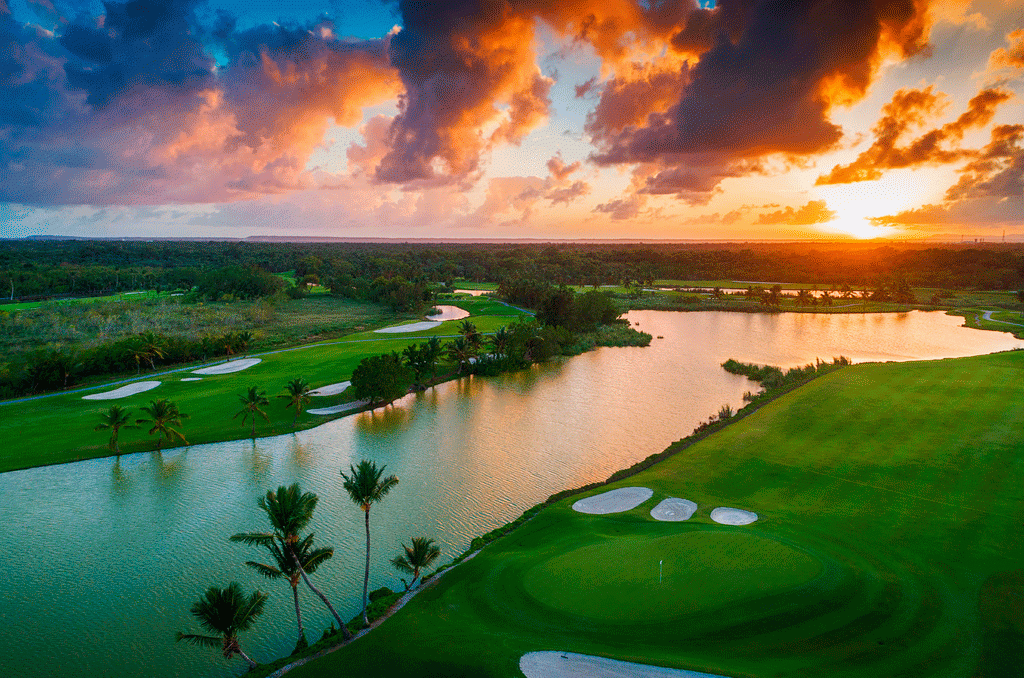 Die Golfplätze auf Mallorca sind umgeben von wunderschöner Natur