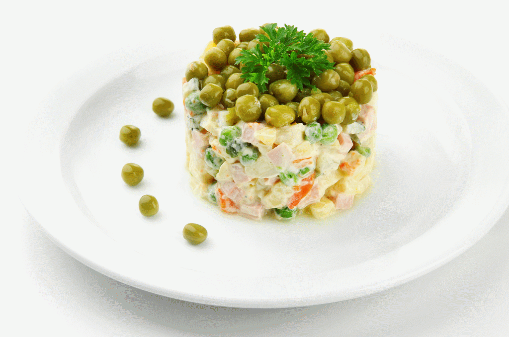 Eine andere Variante des Kartoffelsalates ist die Ensaladilla Rusa