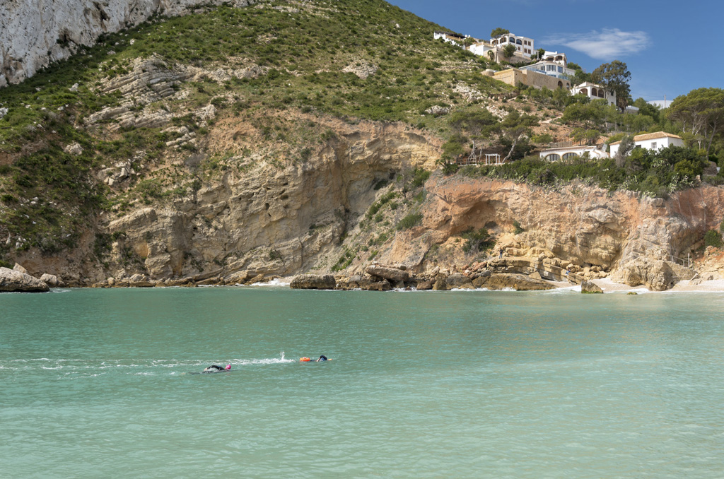 Cala Granadella, en Jávea