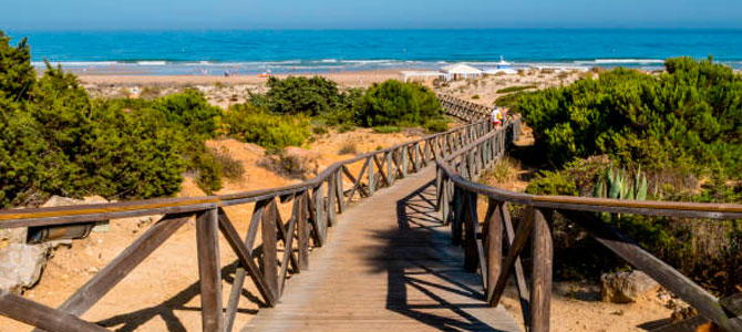 La playa de la Barrosa