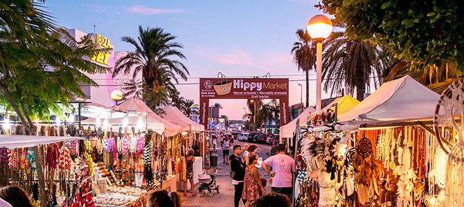 Mercadillos hippies en Ibiza