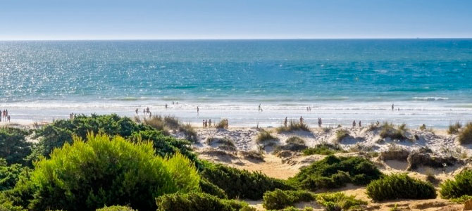 La playa de la Barrosa