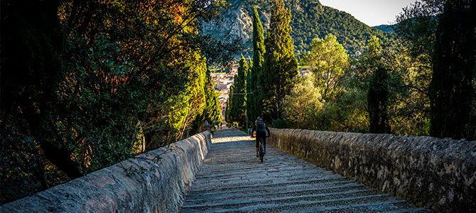 Nachhaltiges Radfahren in Mallorca