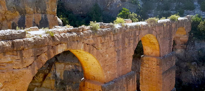 Roman aqueduct of Peña Cortada