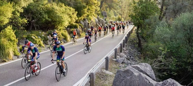 Competición ciclista 312 en Mallorca