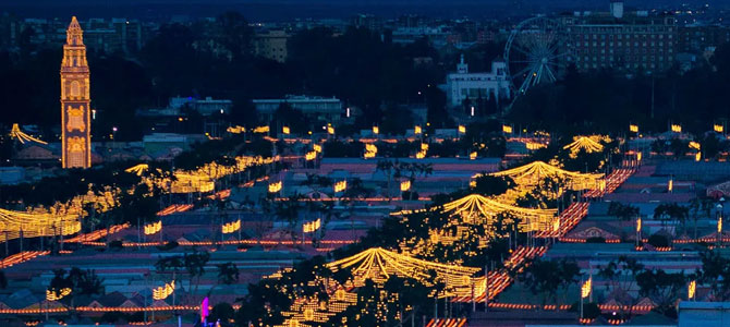 "Casetas" of the "Feria de Abril"