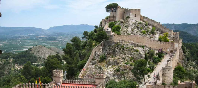 Burg von Xàtiva, Valencia