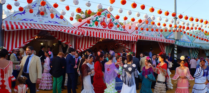 “Feria de Abril” in Seville