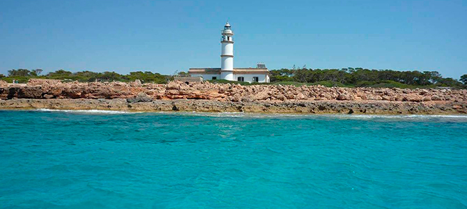 Faro del Cap de Ses Salines (Mallorca)